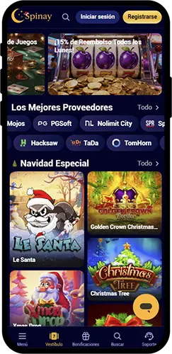 Instructions on how to download Spinay Casino to your phone